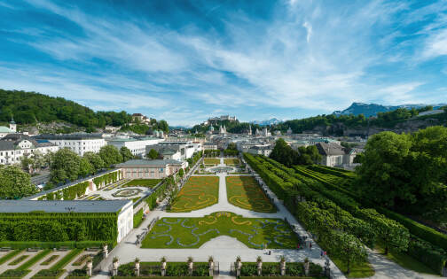 View over Mirabell garden © Tourismus Salzburg GmbH